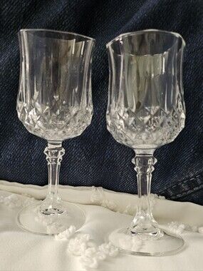 FINAL..Crystal Cut Appertif Glasses - (2 Sets) Of  (Set of 2)